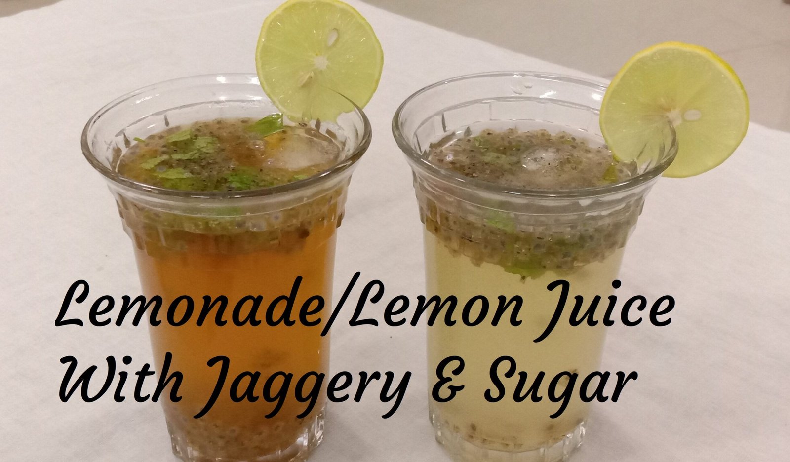 Lemonade in glass, Lemonade recipe.