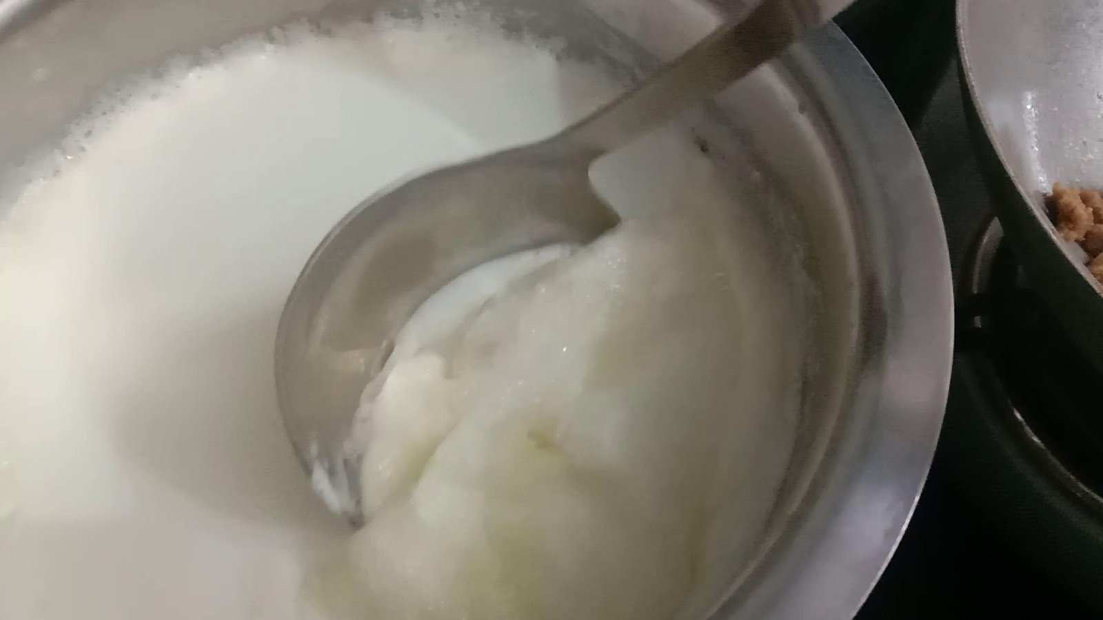 Removing cream from milk, Sheer khurma recipe.