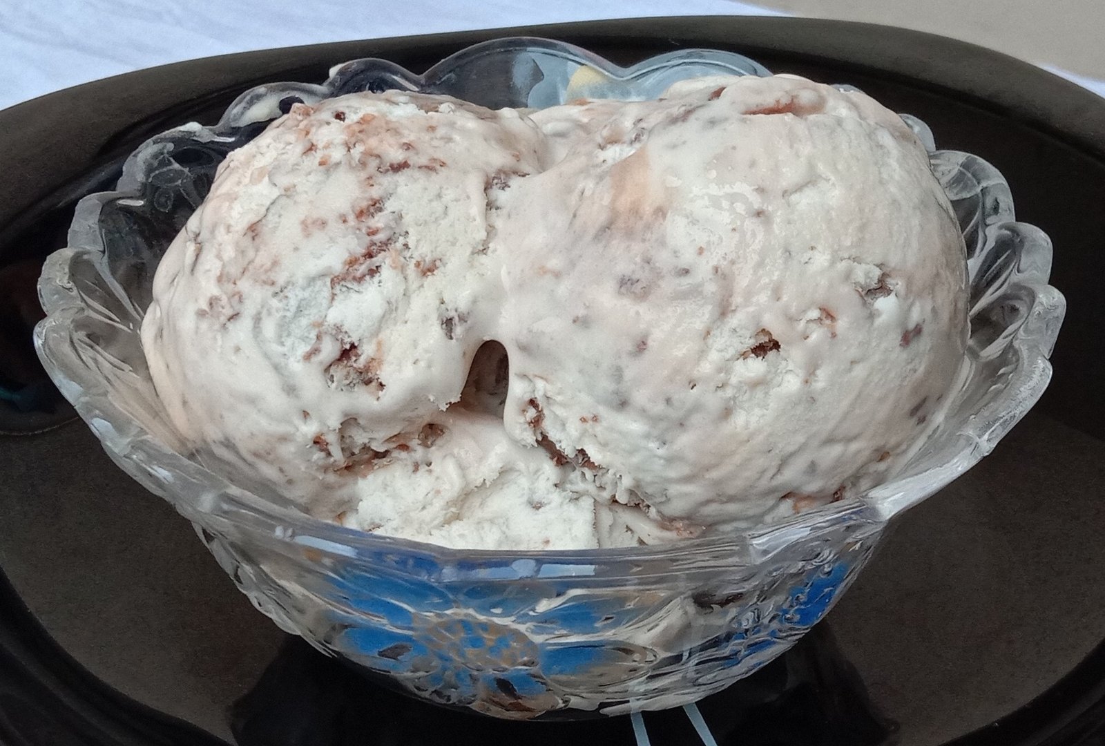Kit kat Ice cream in bowl, Kit kat Ice cream